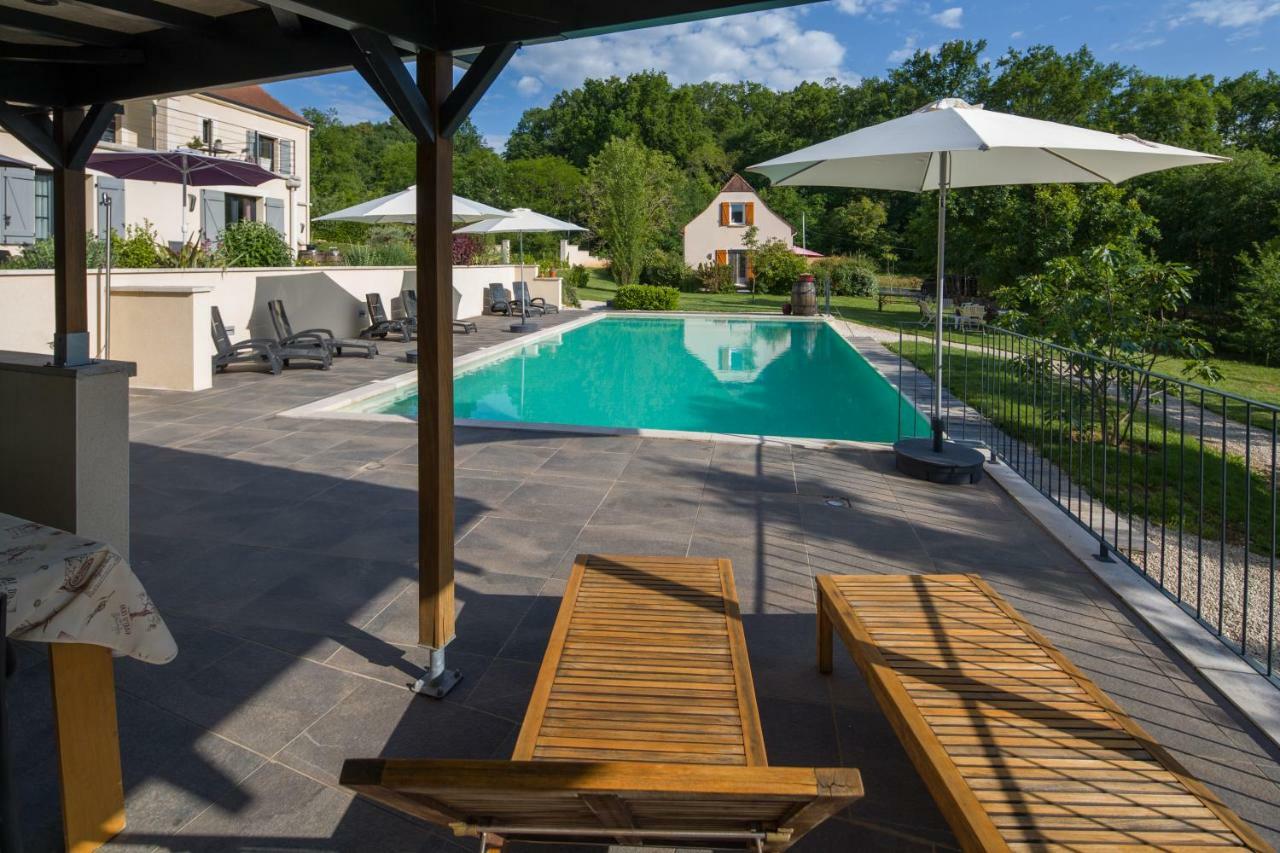 Ferienwohnung Domaine L'Ancien Vignoble Saint-Julien-de-Lampon Exterior foto